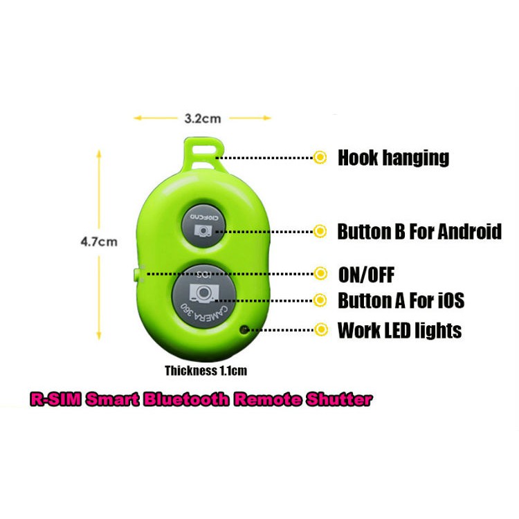 Remote Chụp hình từ xa Bluetooth - AB Shutter