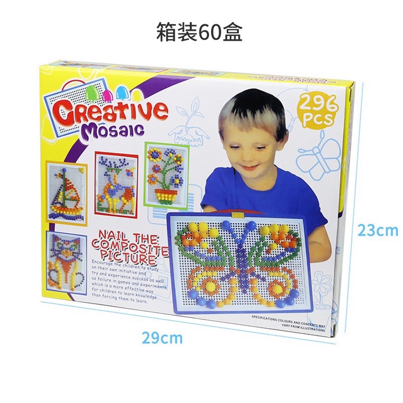 ĐỒ CHƠI XẾP HÌNH NẤM CHO BÉ GIÚP BÉ PHÁT TRIỂN TRÍ THÔNG MINH