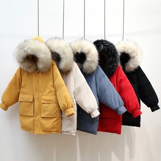 [ORDER+ẢNH THẬT] Áo Khoác Phao Đại Hàn Mũ Lông Có Túi Ulzzang