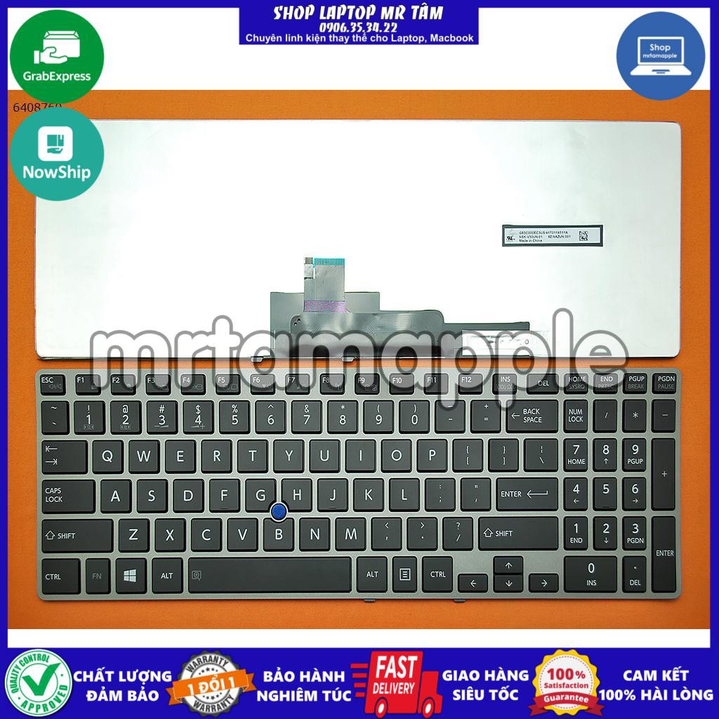 (KEYBOARD) BÀN PHÍM LAPTOP TOSHIBA Z50-A dùng cho Toshiba Tecra Z50 Z50-A, Z50-A1502, Z50-A1510, Z50-B