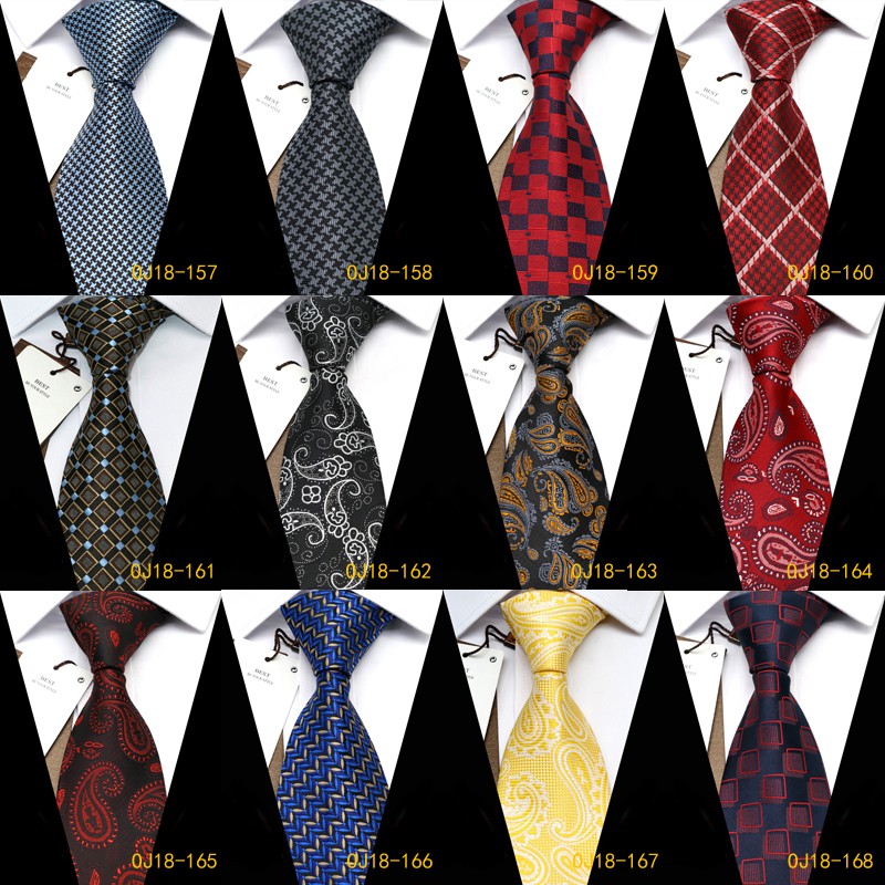 Cà Vạt Chấm Bi 8CM Sang Trọng Dành Cho Nam