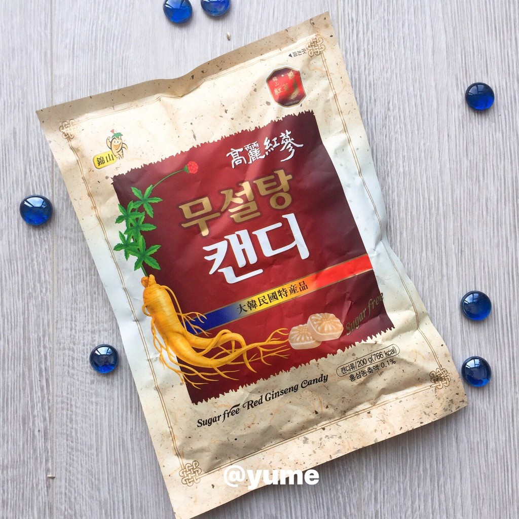 [COMBO 3 GÓI] KẸO HỒNG SÂM KHÔNG ĐƯỜNG HÀN QUỐC - 500g - RẤT TỐT CHO SỨC KHỎE- KẸO SÂM- DATE 2023