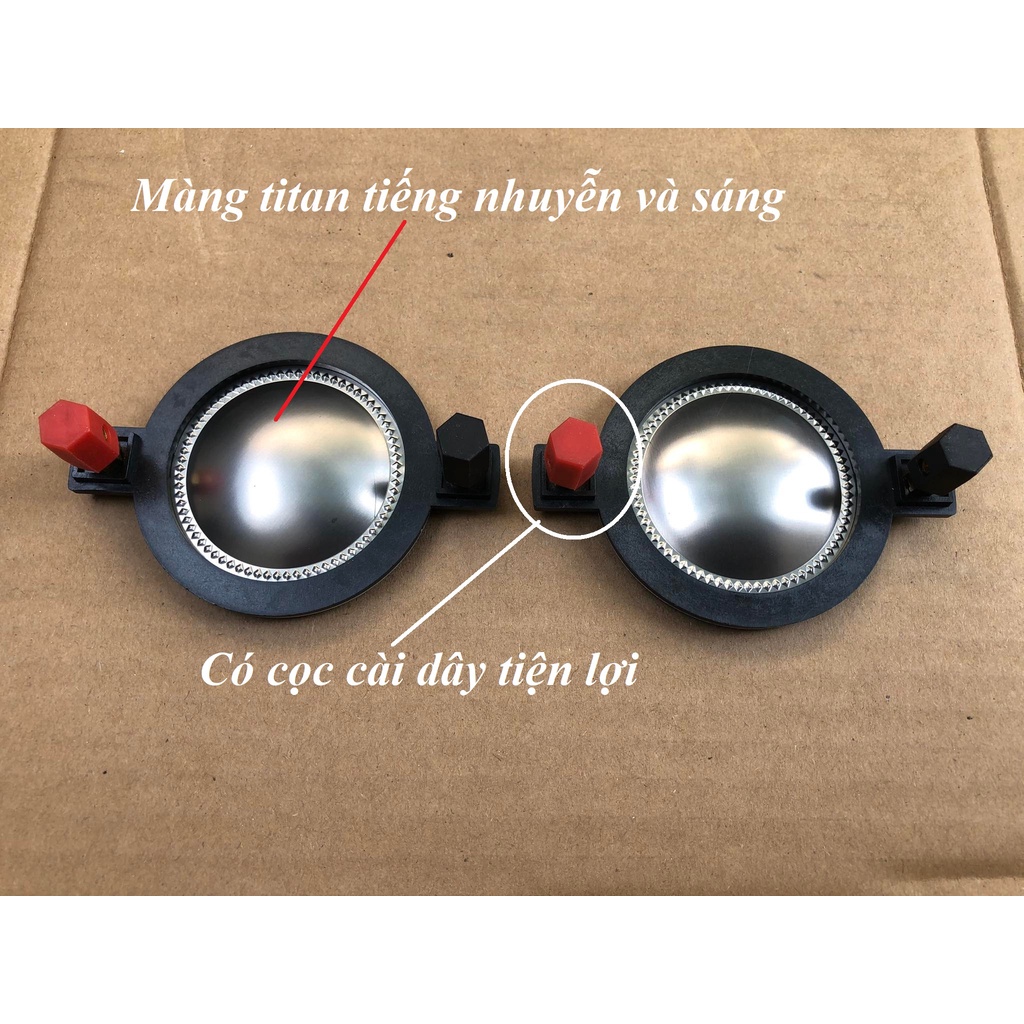 Treble 450 nắp nhôm từ 120 côn 45 + tặng tụ 2,2uf / giá 1 chiếc