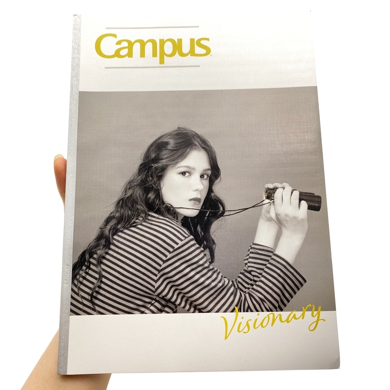 Vở Visionary A4 Kẻ Ngang Có Chấm 200 Trang ĐL 70g/m2 - Campus NB-A4VN200 (Mẫu Màu Giao Ngẫu Nhiên)