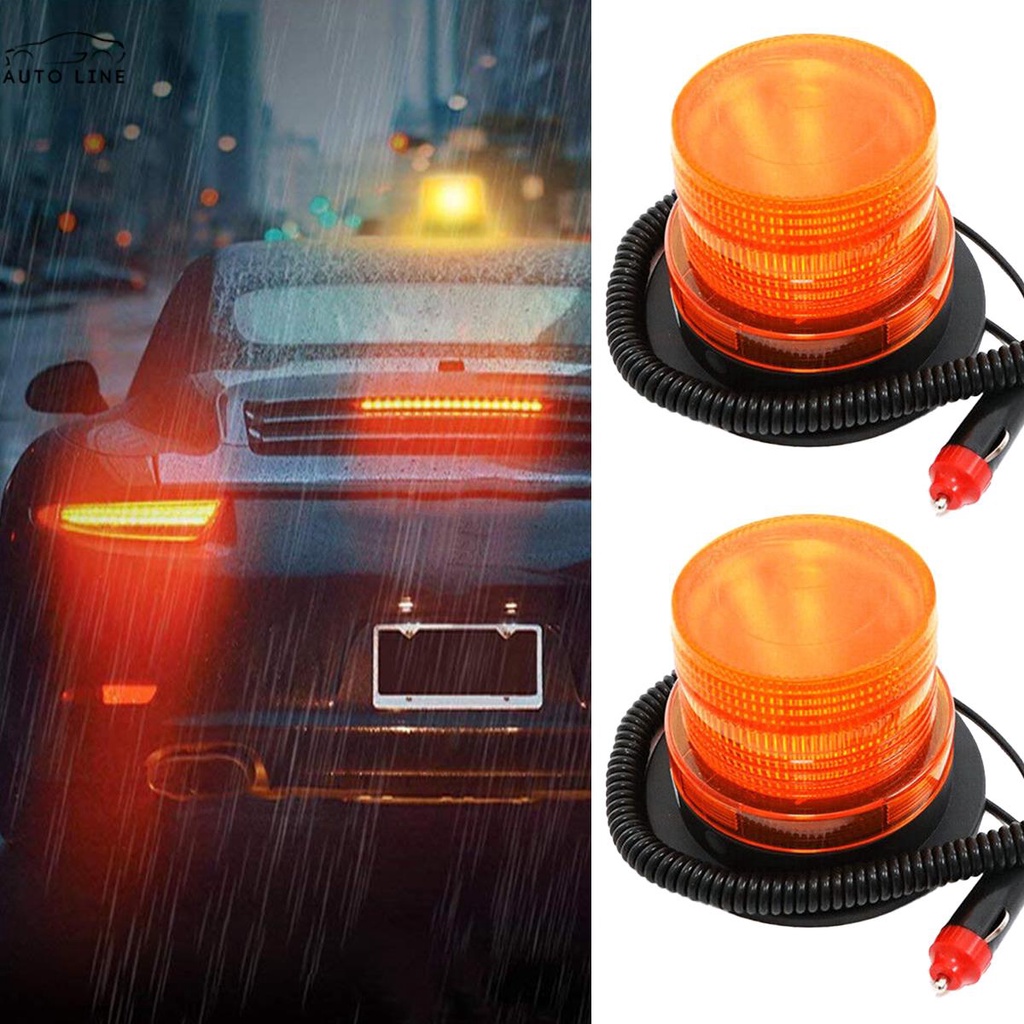 2 Đèn LED Cảnh Báo An Toàn Chống Nước IP67 Cho Xe Hơi SHOPCYC0997