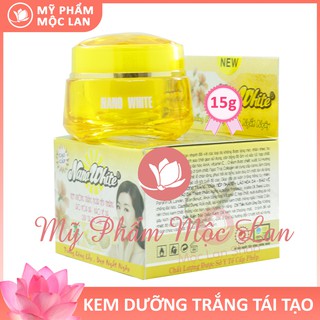 Kem dưỡng trắng da mặt, tái tạo, ngừa nếp nhăn, chống lão hóa - Kem Nano White 15g (KNANOTTAO15)