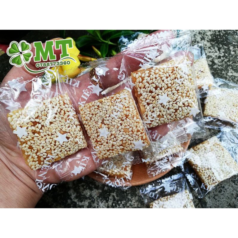 Kẹo mè xửng siêu mè ép bánh tráng 500g