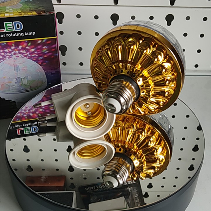 Bóng Đèn Led Vũ Trường Loại Tròn Xoay 7 Màu Rotating Lamp