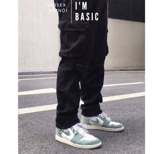 Quần Cargo Pants Jogger Túi Hộp Nam Chất Kaki Cotton Mềm Mịn I'm Basic QKK03