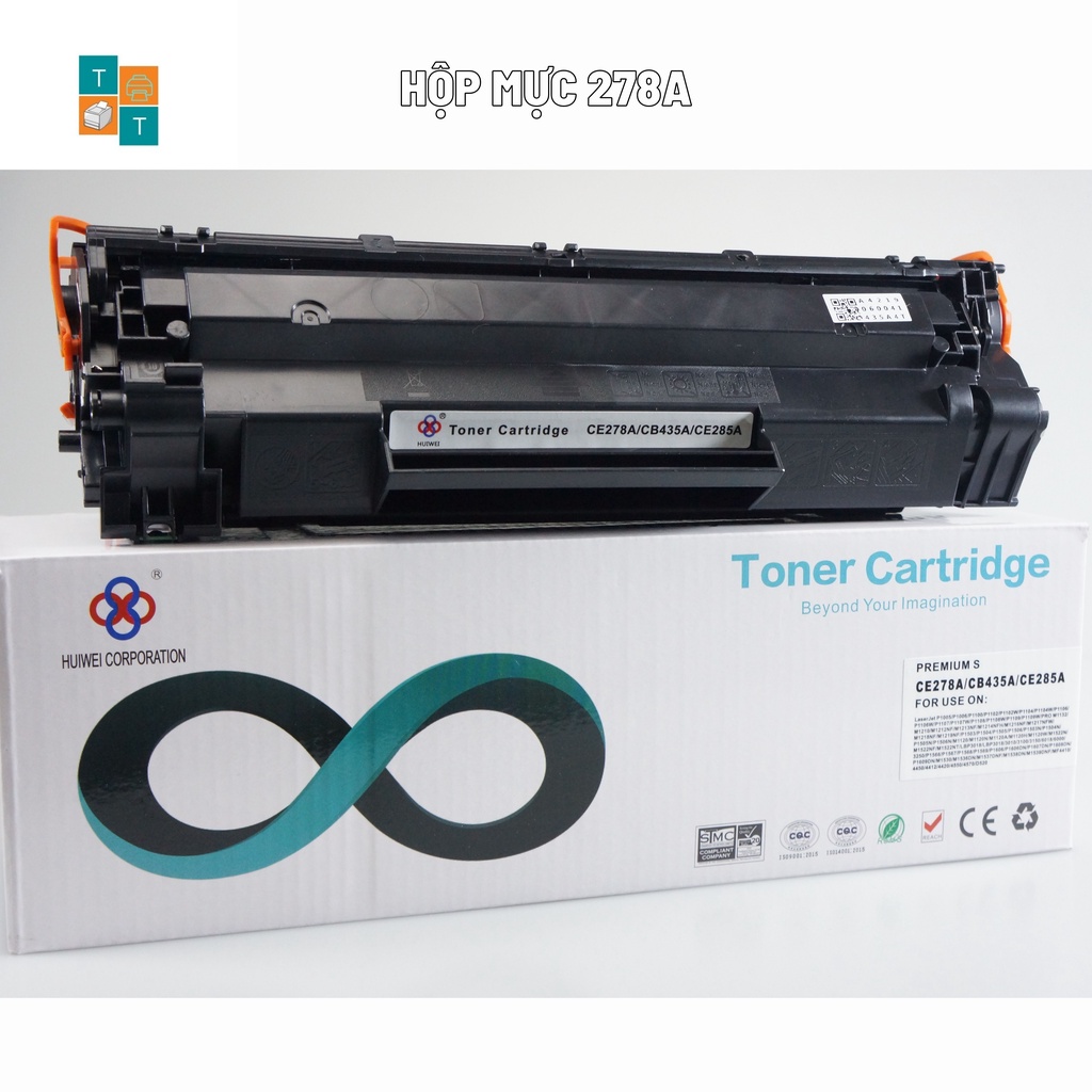 Hộp mực 278A HUIWEI dùng cho máy in Hp1560/1566/1600/1606/M1536dnf/...- CANON LBP 4400/4410/4430/4450/4550/4580DN/..