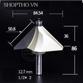 Mũi phay vát gỗ 45 độ ARDEN 0209