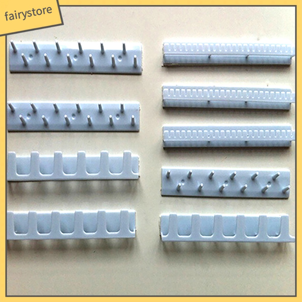 Set 9 móc treo trang sức dán tường tiện lợi có thể tự chỉnh