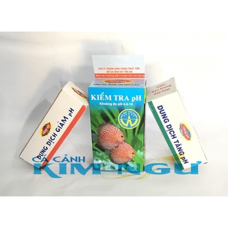 Combo test - tăng - giảm nồng độ ph trong nước hồ cá