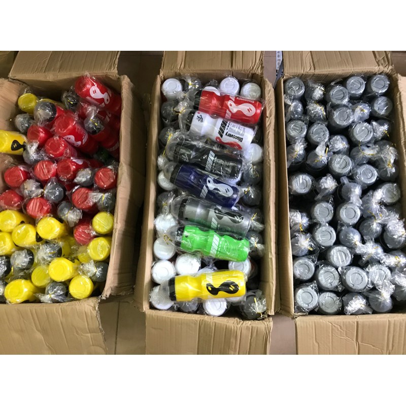 Bình nước xe đạp thể thao thể tích 1 lít, hỗ trợ đạp xe đường dài, đủ các loại màu