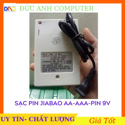 [Mã 2404EL10K giảm 10K đơn 20K] Bộ Sạc Pin Đa Năng Jiabao A-612 (Sạc Pin 2a,3a, Pin 9v)