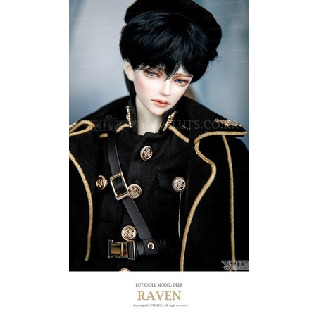 Búp bê quân nhân đẹp trai, kích cỡ 1/4