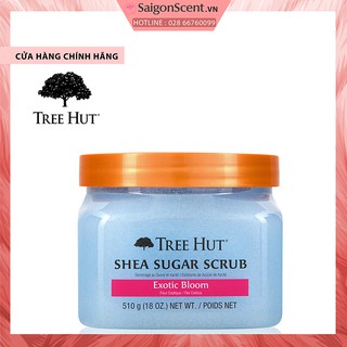 Tẩy tế bào chết cơ thể Tree Hut Sugar Scrub - Exotic Bloom ( 510g )