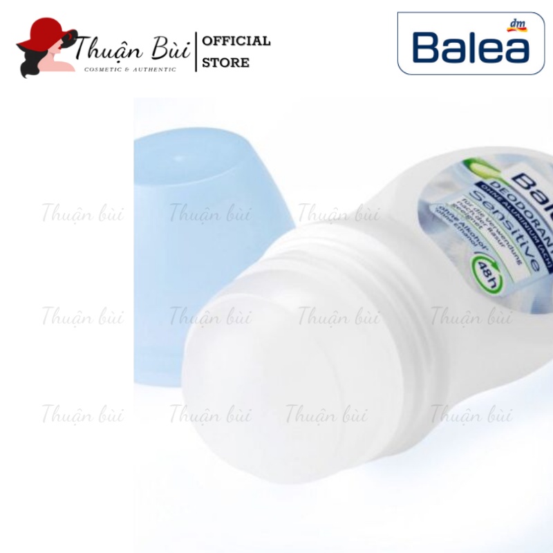 Lăn Khử Mùi Balea Lăn Nách Nam Nữ Đức Ngăn Mồ Hôi 48h, Khử Mùi 24h Lọ 50ml