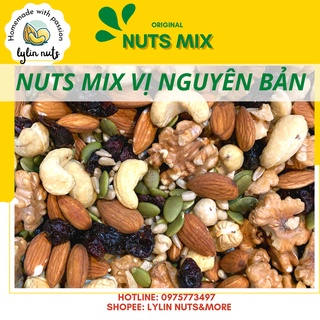 Nuts mix - homemade – 6 loại hạt dinh dưỡng 250 gram by lylin nuts&more