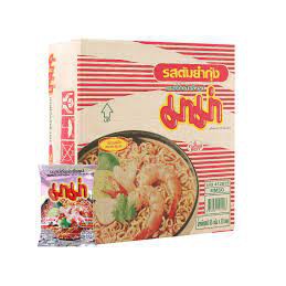 Mỳ MAMA Thái Lan -Vị Yum (tôm) chua cay-Thịt( heo) bằm gói 60gr