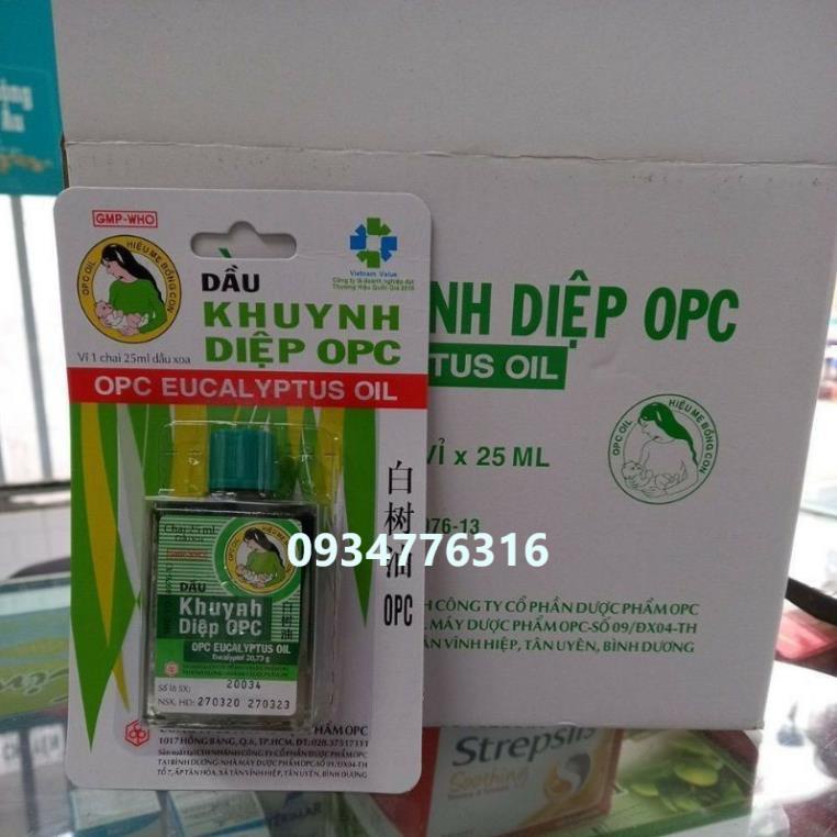 ✅ Dầu khuynh diệp OPC 25ml Hiệu Mẹ Bồng Con