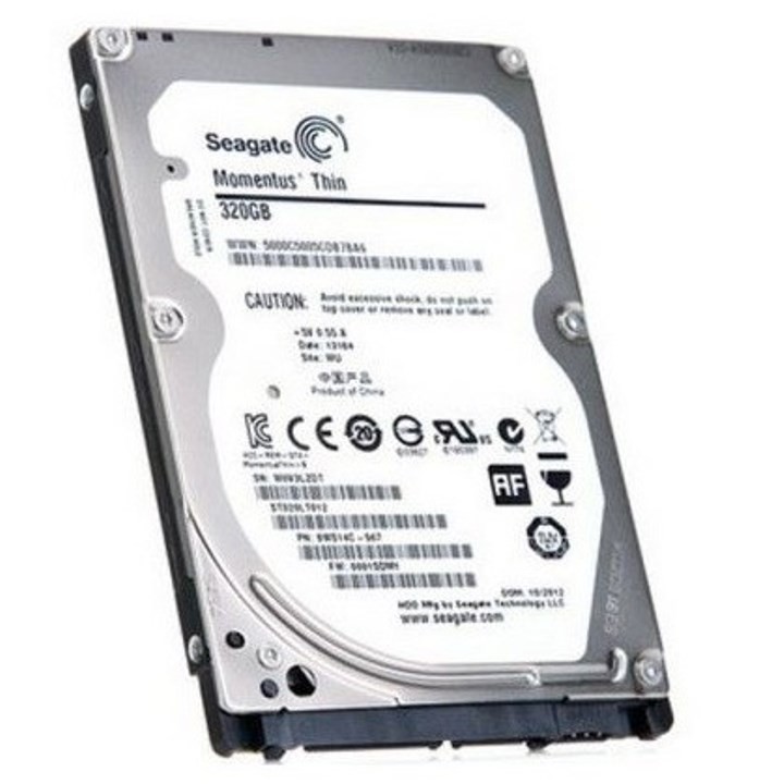 Ổ cứng hdd laptop 80gb 120gb 160gb 250gb 320gb 500gb giành cho máy laptop DELL - bảo hành 12 tháng.