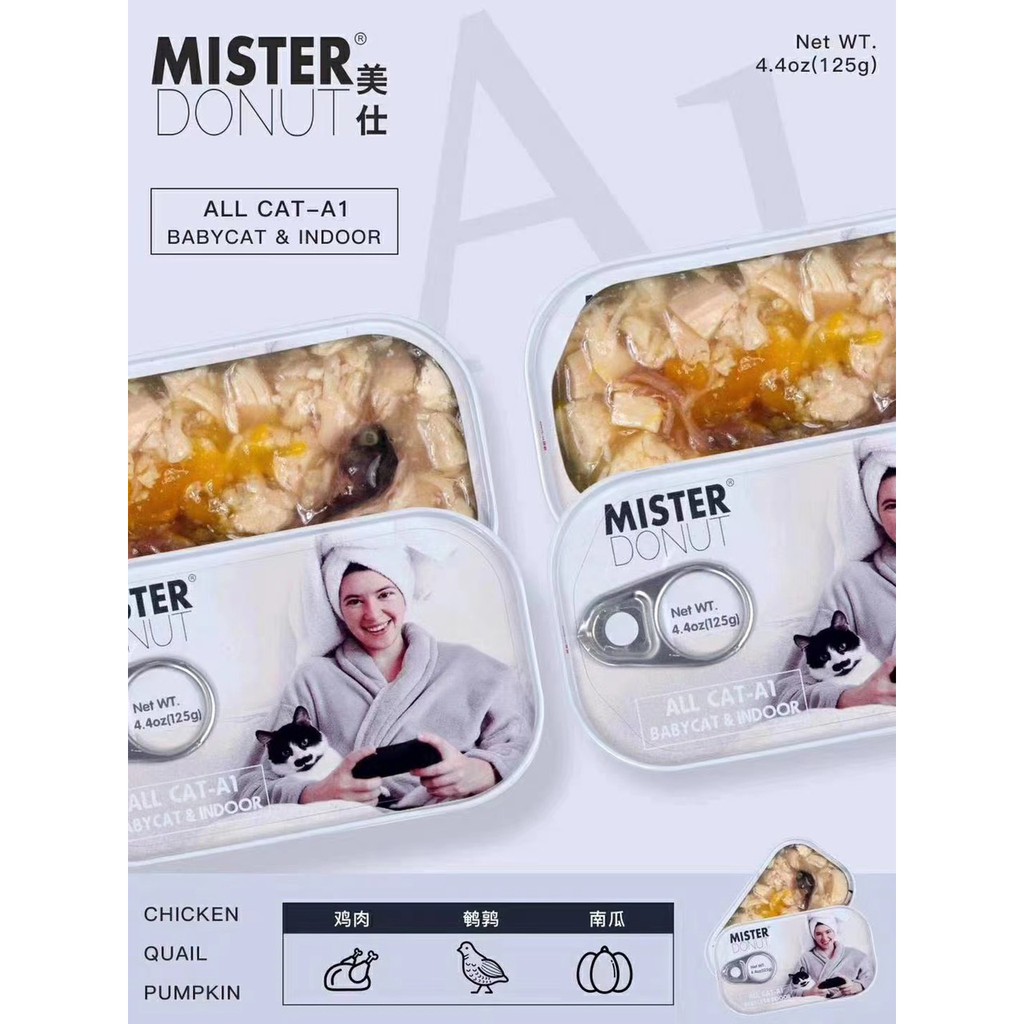 MISTER DONUT A - Pate cho mèo