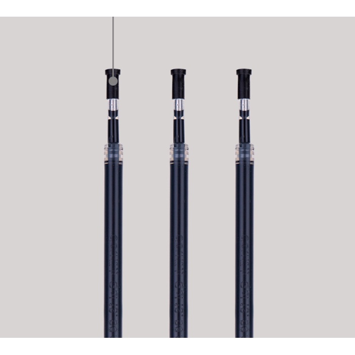 Ruột Bút Gel Deli S206 Ngòi 0.5mm Dùng Thay Thế Cho Bút Bi Bấm A057B, A575, S101.