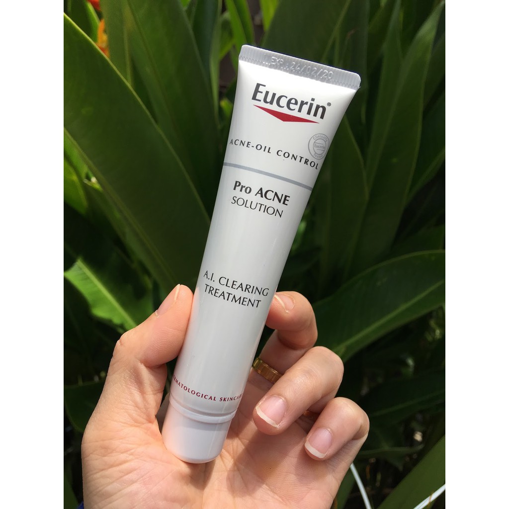 [TEM CTY] EUCERIN Pro Acne A.I Clearing Treatment 40ML - Tinh chất hỗ trợ giảm mụn viêm