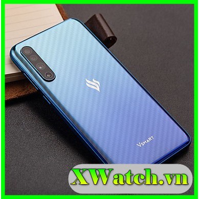 Dán Carbon mặt lưng Vsmart live 4 / joy 4 / active 1 plus / active 3 / star 3 / star 4 Star 5