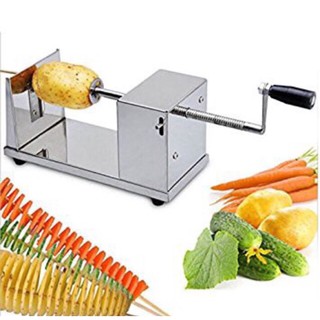 Máy cắt khoai tây lốc xoáy + 2 Lưỡi Dao