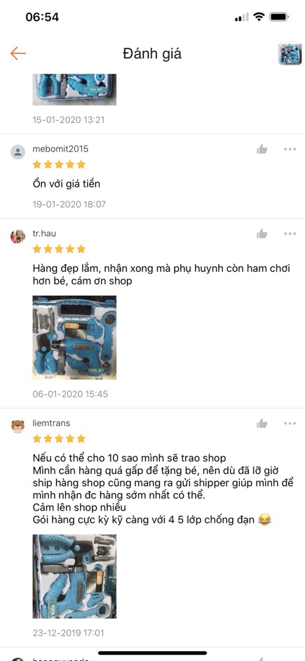 Vali sửa chữa đồ chơi cho bé