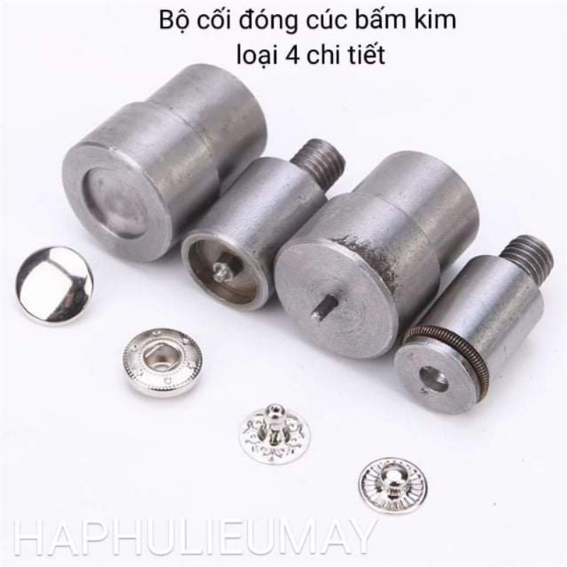 Bộ cối đóng cúc 4 thành phần