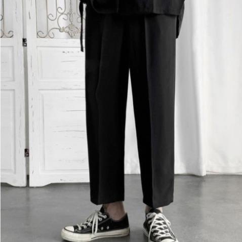 Quần baggy nam Unisex Tilaa Fashion - quần tây ống rộng trẻ trung - bộ đồ nam hàn quốc QB01 - HÀNG MỚI VỀ New