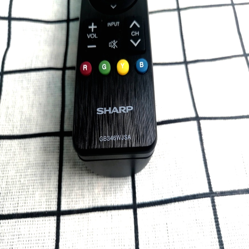 [Mã 44ELSALE2 giảm 7% đơn 300K] Remote Tivi SHARP giọng nói model GB346WJSA hàng loại 1