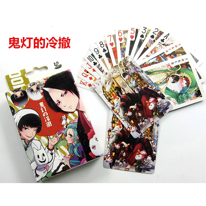 Bộ bài Tây anime doremon doraemon, bộ tú poker đô rê mon 54 lá in hình anime manga dễ thương độc đáo