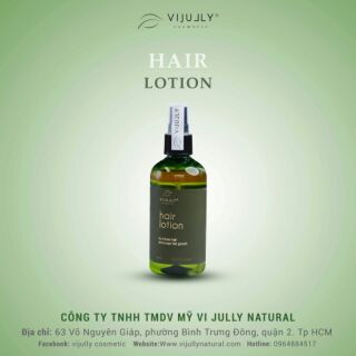 Tinh dầu bưởi vijully trị rụng tóc kích thích mọc tóc