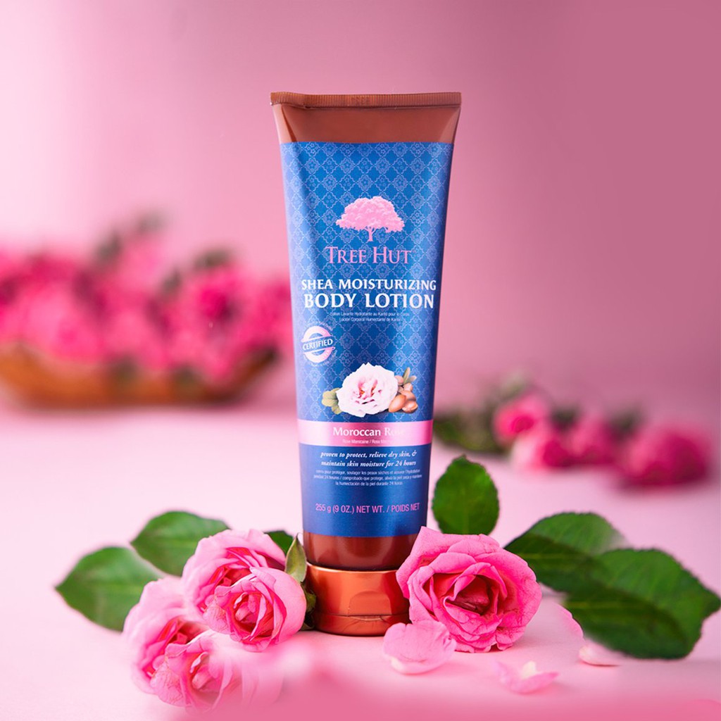 Kem dưỡng thể Tree Hut Shea Moisturizing Body Lotion