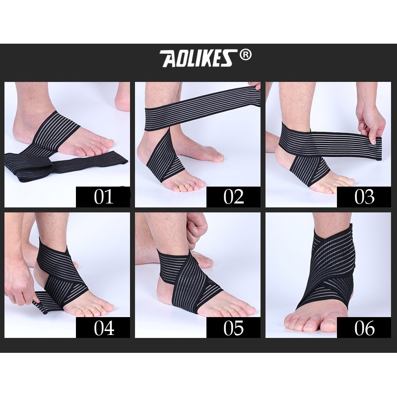 Băng quấn cổ chân bảo vệ áp lực mắt cá chân, bàn chân AOLIKES TC-1520