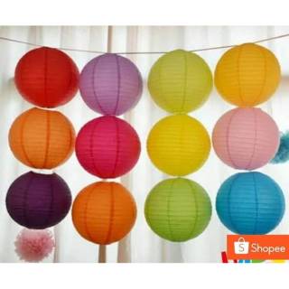 Đèn Lồng Giấy 12 Inch Xinh Xắn Chất Lượng