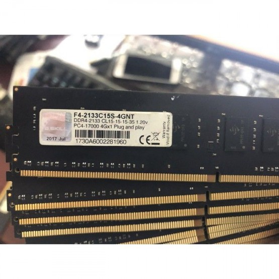 RAM G.SKill 4Gb DDR4-2133- F4-2133C15S-4GNT cũ | BigBuy360 - bigbuy360.vn