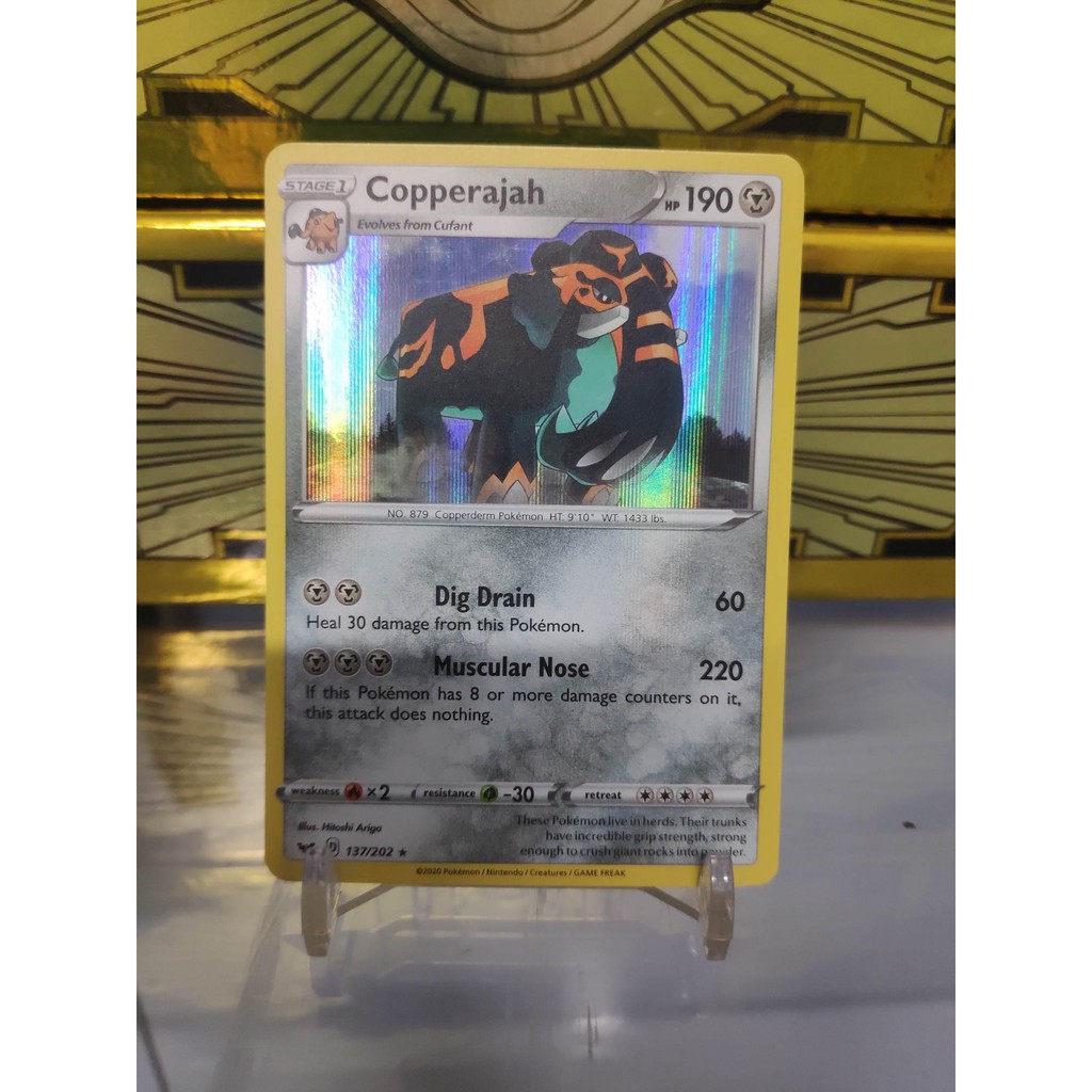 [ Dưa Hấu Yugioh ] Lá bài thẻ bài Pokemon Copperajah
