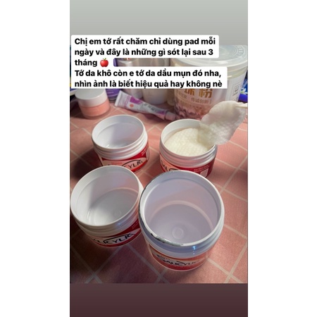 Pad  tẩy da chết hoá học chứa acid salicylic giúp da sạch thâm, hết mụn nội địa Trung