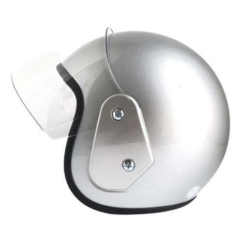 Mũ bảo hiểm trùm đầu cao cấp Bktec - BK19 Màu bạc bóng
