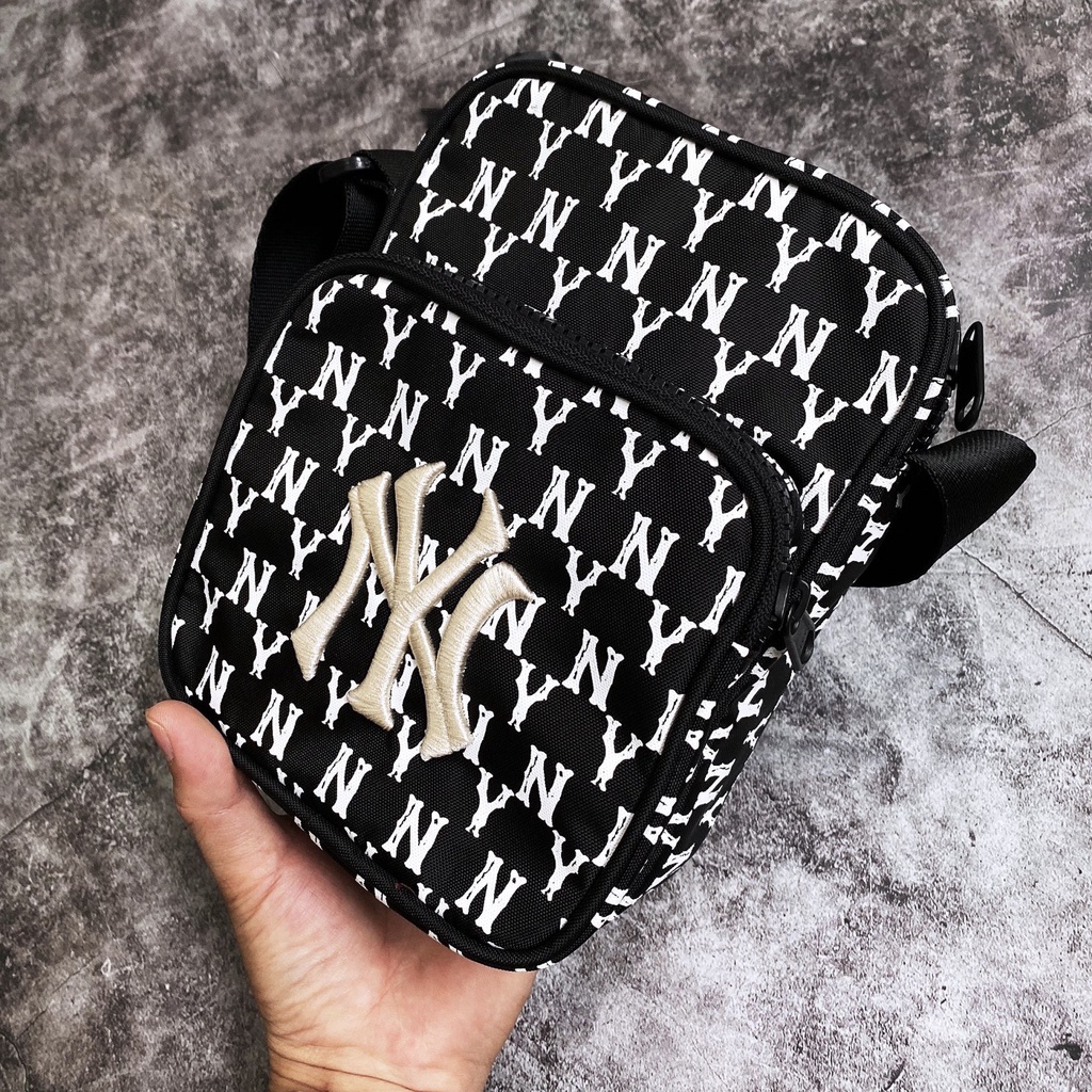 TÚI ĐEO CHÉO THỜI TRANG MLB  NY MINI VINTAGE CROSS BLACK BAG
