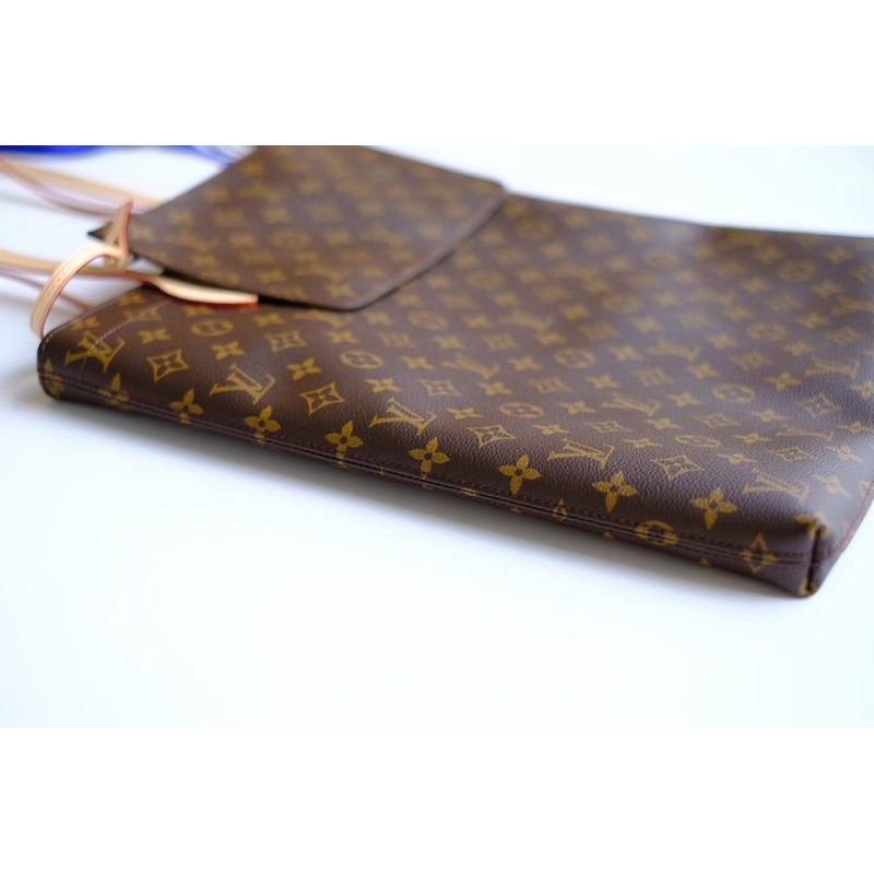 Túi xách nữ da thật cao cấp Louis Vuitton LV Carry It Monogram Reverse hàng 1-1 vip kèm ví mini