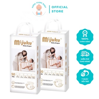 Bỉm quần, tã quần mijuku m/l/xl/xxl/xxxl 50 miếng