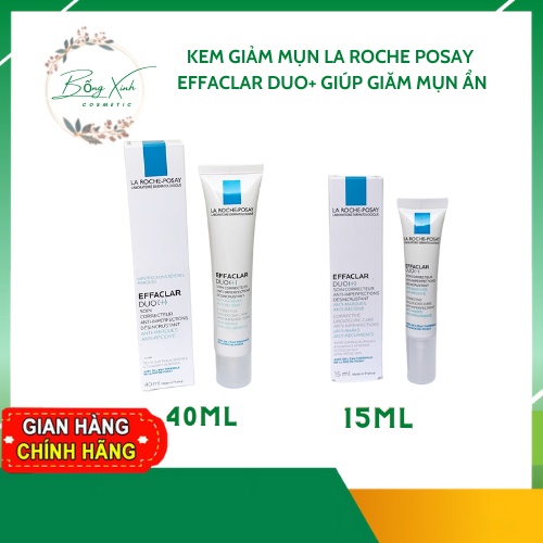 Kem giảm mụn La Roche Posay Effaclar Duo+