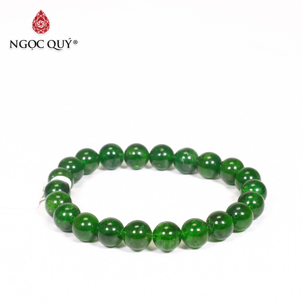 Vòng đá diopside mệnh hỏa, mộc - Ngọc Quý