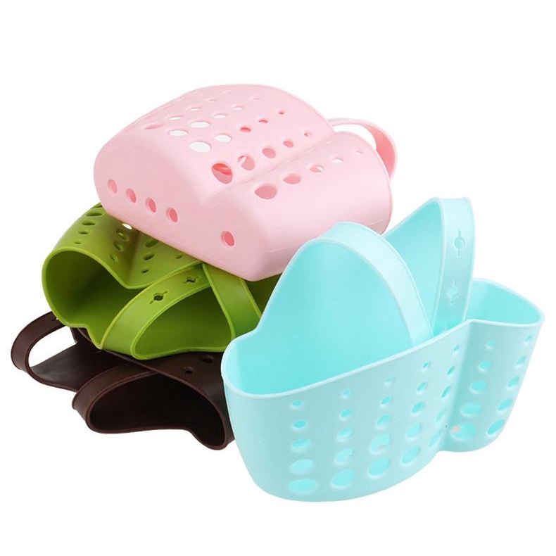 Bộ 2 Giỏ treo đồ có móc treo bồn rửa chén - Giỏ Treo Bồn